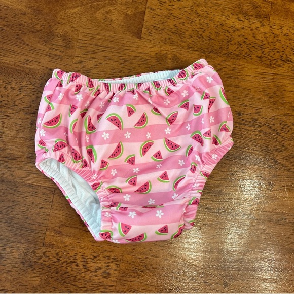 Green sprouts Pink Watermelon Print Kids Swim Diaper size 24 months - Picture 1 of 3